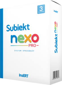 Pudełko Subiekt nexo PRO